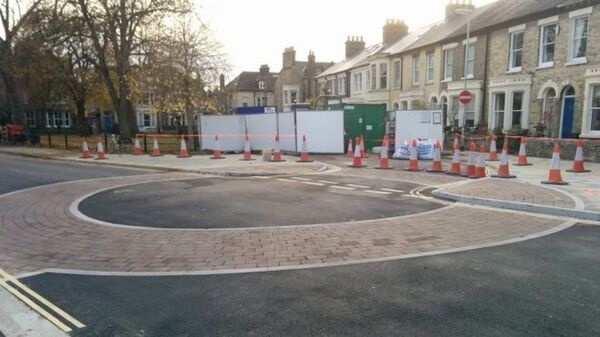 The photo for Tenison Road area traffic calming scheme.