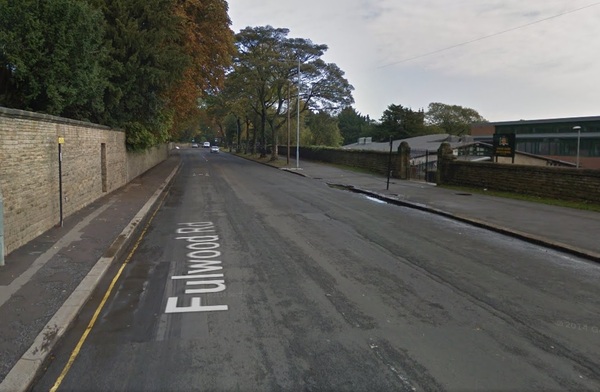 The photo for Fulwood Space for Cycling request.